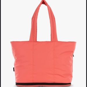 CALPAK Luka Expandable Laptop Tote in watermelon